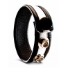 Generique Cockring Cuir Blanc